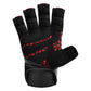 RDX L7 Leather Fitness Gloves With Straps