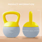 SPORTNOW Kettlebell, Soft Kettlebell with Non-Slip Handle 4kg/6kg/8kg/10kg