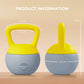 SPORTNOW Kettlebell, Soft Kettlebell with Non-Slip Handle 4kg/6kg/8kg/10kg