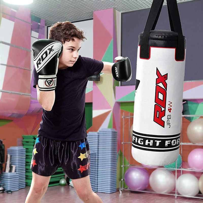 RDX 4W Robo White 2ft filled Punching Bag