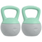 SPORTNOW Soft Kettlebell with Non-Slip Handle set of 2, 4kg/6kg/8kg/10kg