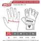 RDX L7 Leather Fitness Gloves With Straps