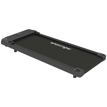 SPORTNOW Under Desk Treadmill, Walking Pad, Remote Control, LED Display, 1-6km/h