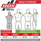 RDX RX1 Weight Lifting Strap Belt