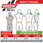 RDX X3 Weight Lifting Neoprene Gym Belt