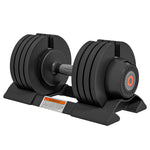 SPORTNOW Adjustable Dumbbells Set, 4-in-1 Weights Set