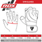 RDX L4 Open Finger Weightlifting Gym Gloves