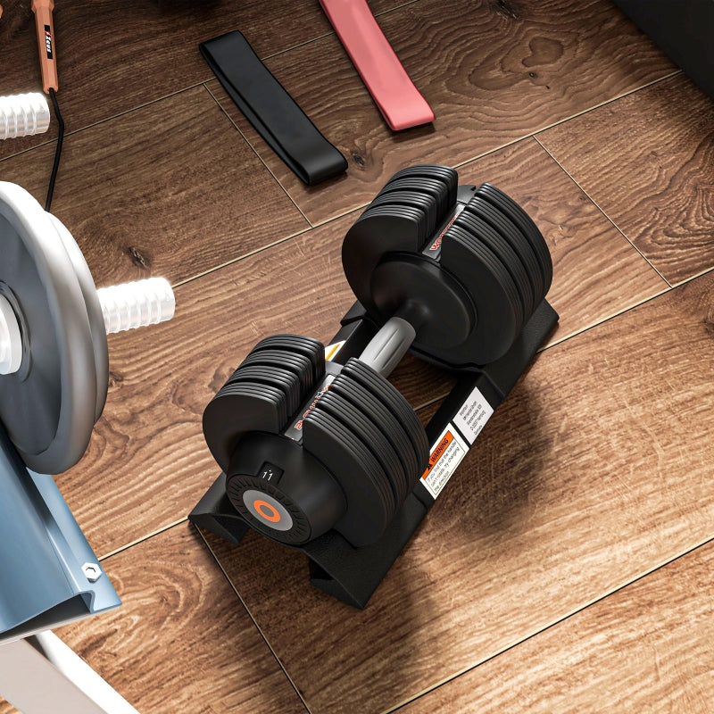 SPORTNOW Adjustable Dumbbells Set, 4-in-1 Weights Set