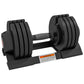 SPORTNOW Adjustable Dumbbells Set, 4-in-1 Weights Set