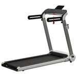 HOMCOM Folding Treadmill 46cm Mat USB Port LED Display 2HP Motor