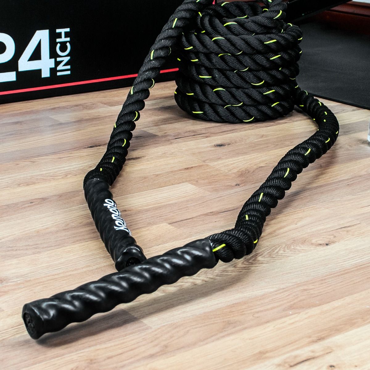 Komodo Sports 9 Metre Battle Rope black & yellow