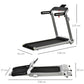 HOMCOM Folding Treadmill 46cm Mat USB Port LED Display 2HP Motor