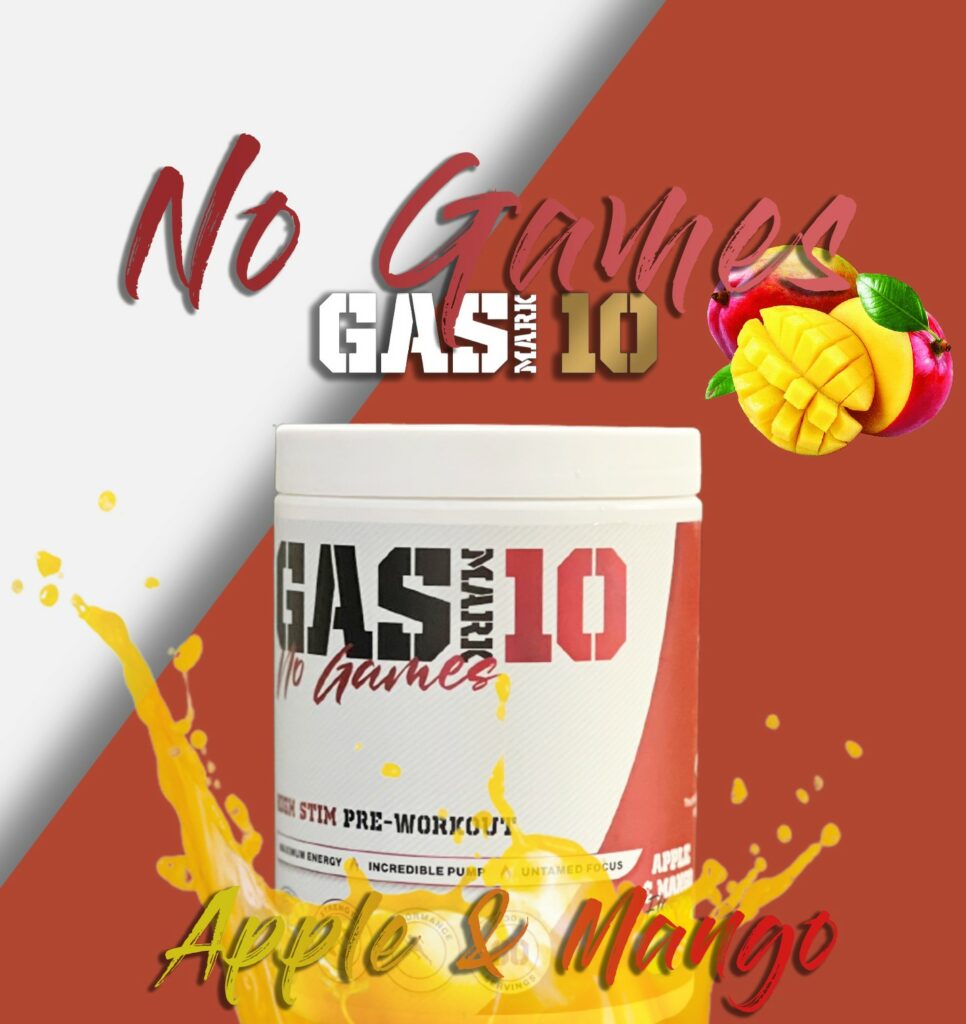 GAS MARK 10 No Games - High Stim Preworkout