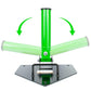 A green & black Komodo Sports Landmine Grappler for 1 inch and Olympic Bars