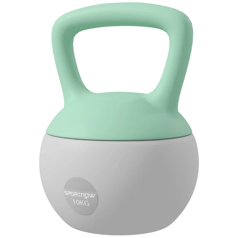 SPORTNOW Kettlebell, Soft Kettle Bell with Non-Slip Handle 4,6,8,10 KG