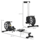 Adjustable Magnetic Rowing Machine With LCD Digital Monitor