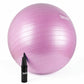 A pink Komodo Sports 85CM Yoga Exercise Ball