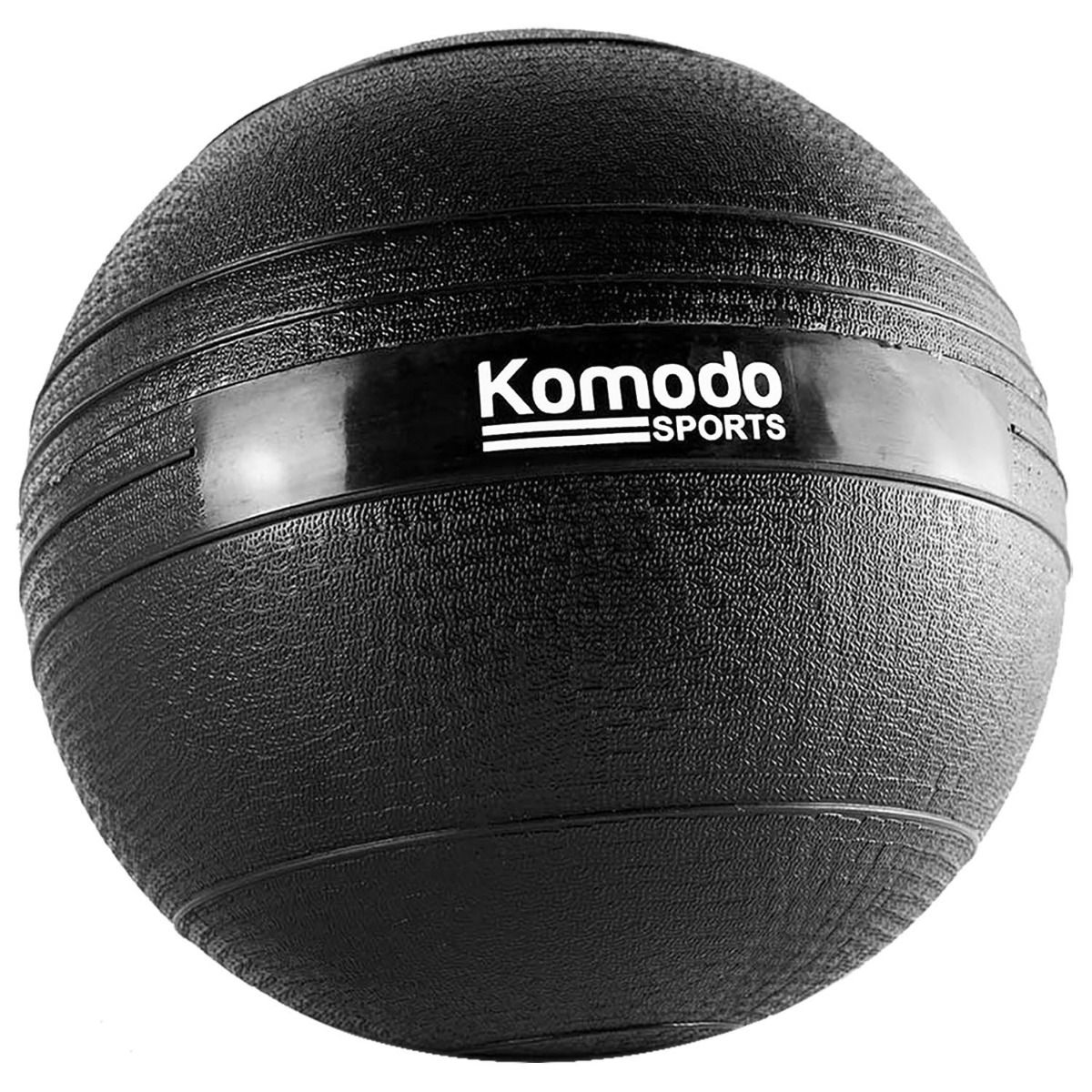 A Komodo Sports weighted Slam Ball used for intense training and work outs