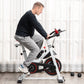 HOMCOM Exercise Spin Bike With 8KG Flywheel & LCD Display