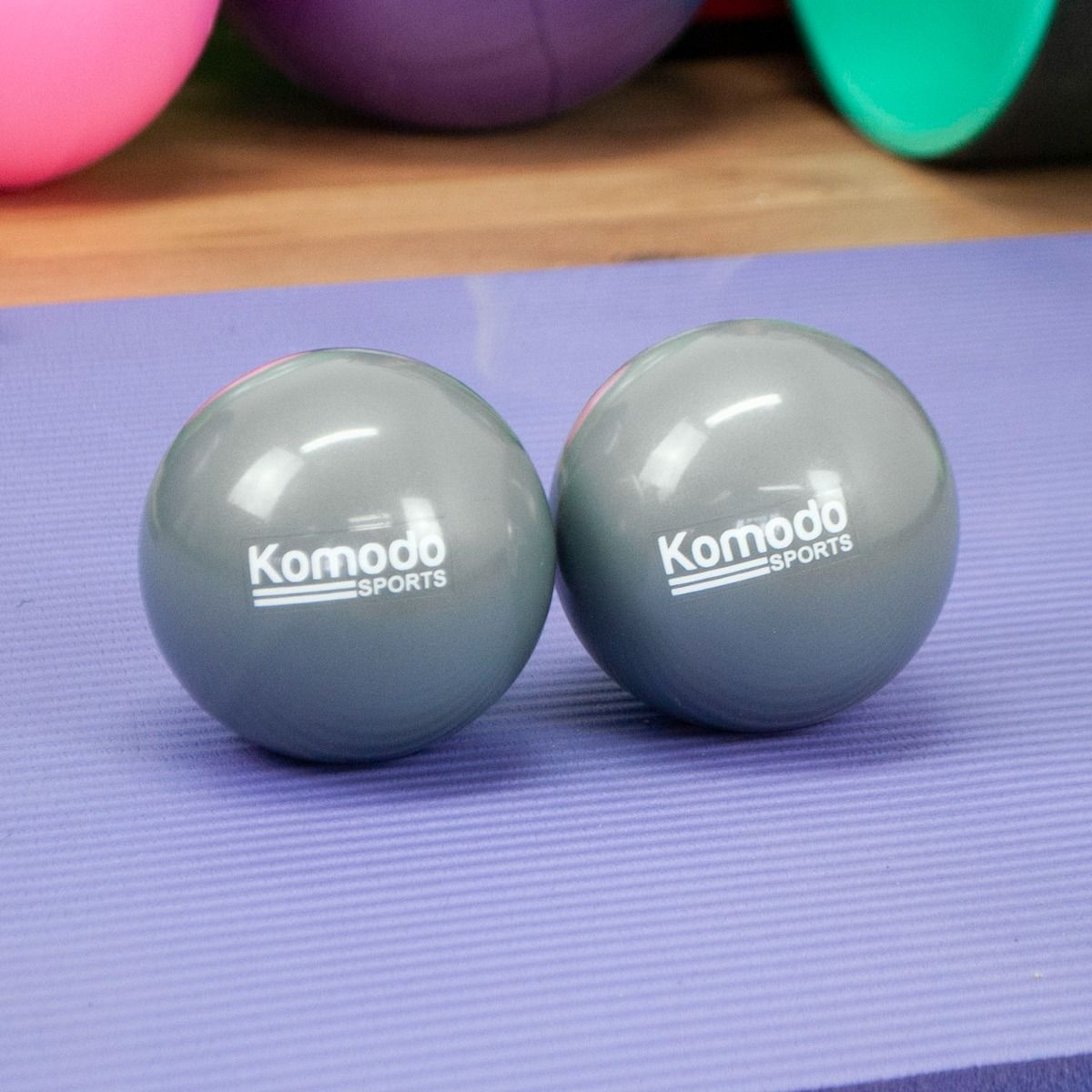 Komodo Sports Grey Weighted Toning Balls