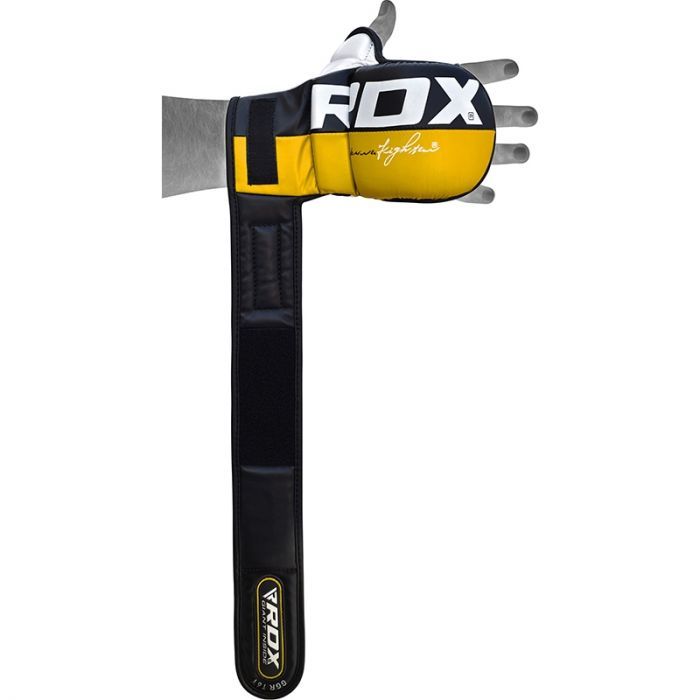 RDX T6 MMA Sparring Gloves 7oz Yellow