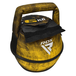 RDX F1 Sand Filled Kettlebell 6-10kg Yellow