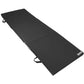 A black Komodo Sports Tri Folding Yoga Mat